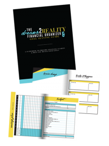 Dreams2Reality Financial Organizer and Goal Setting Guidebook
